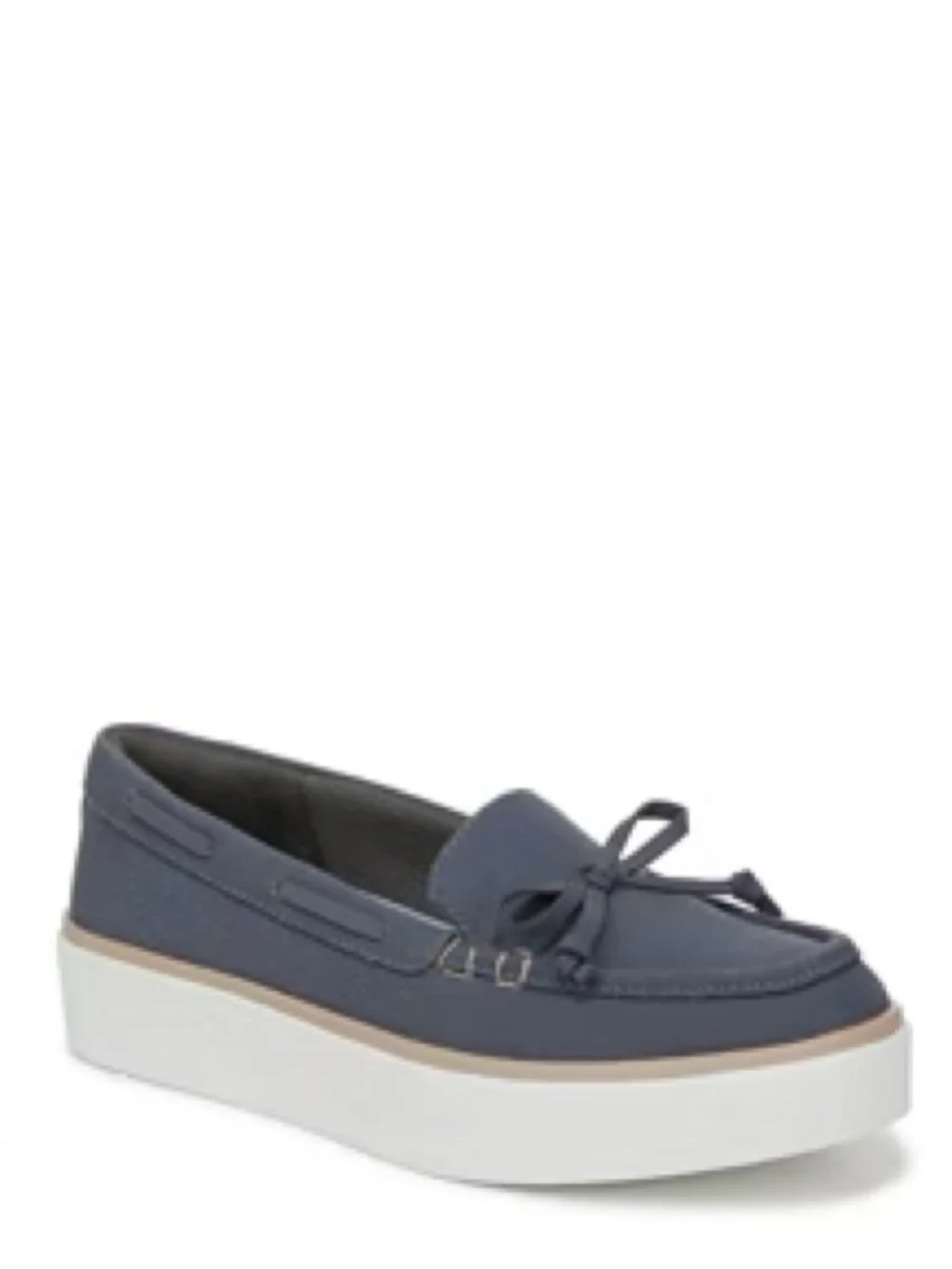 Dr Scholls Madison Sea Navy Blue Platform Sz 10 BNWB
